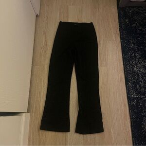Black 90s sparkly Flared Pants